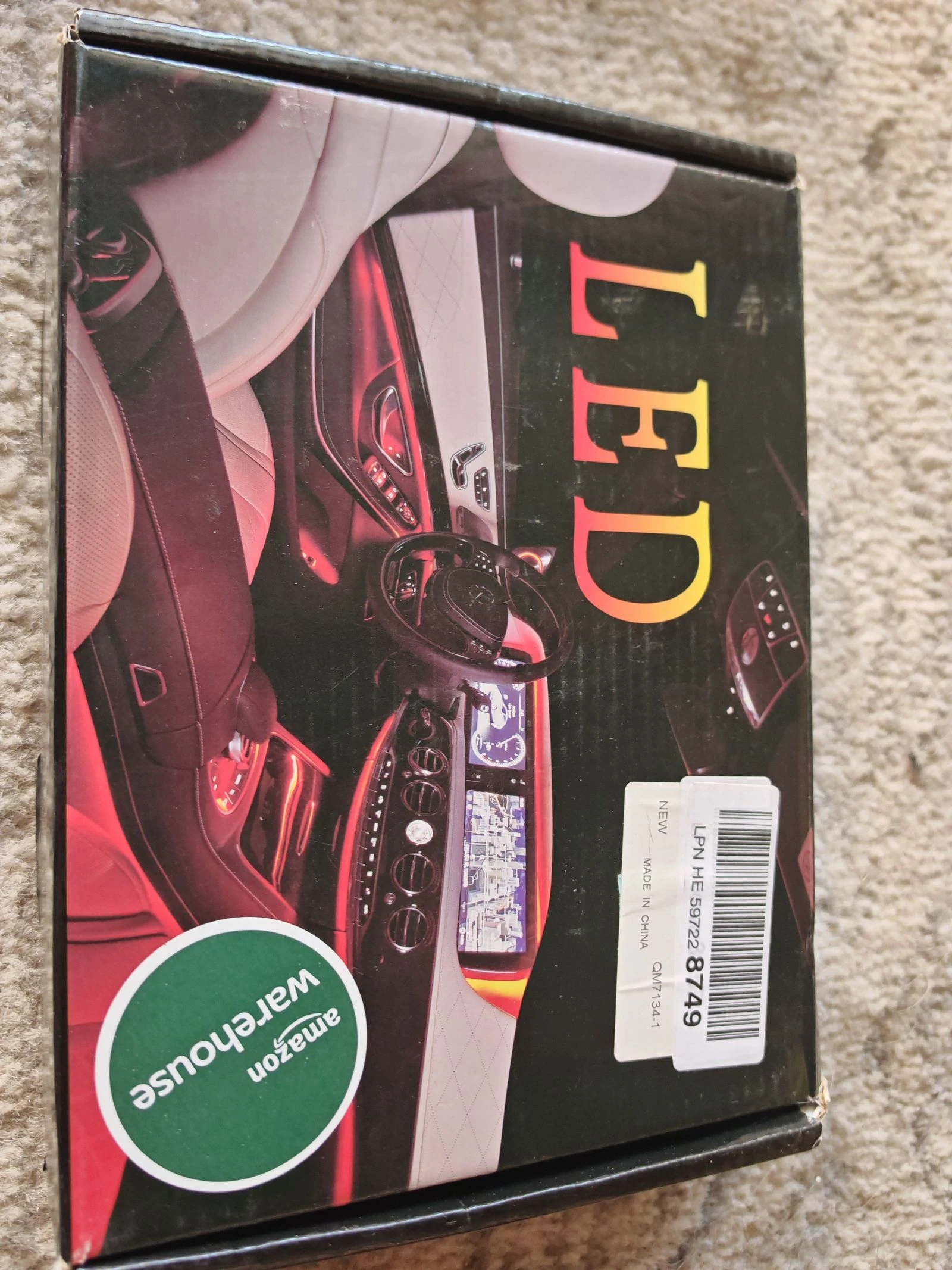 luz led coche 